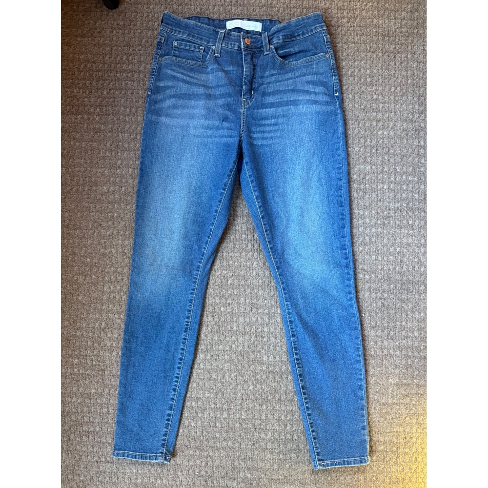 Signature‎ Levi Strauss Modern Skinny Jeans Denim Blue Womens Size 12M